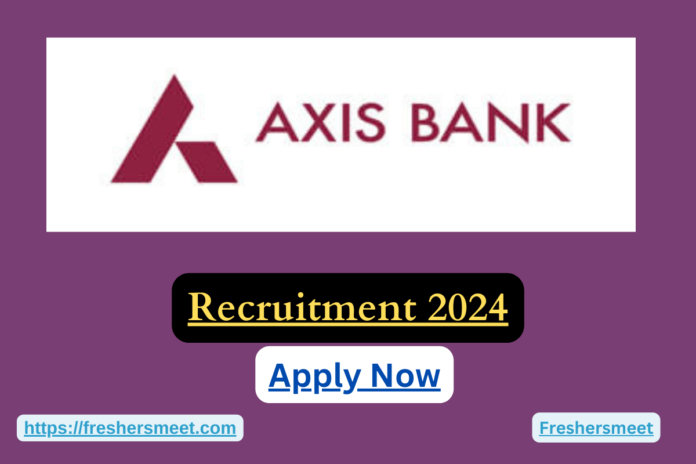 Axis Bank Mega Walk in Job 2024