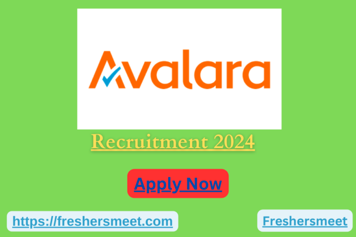 Avalara Recruitment 2024