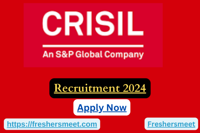 CRISIL Ltd Hiring 2024