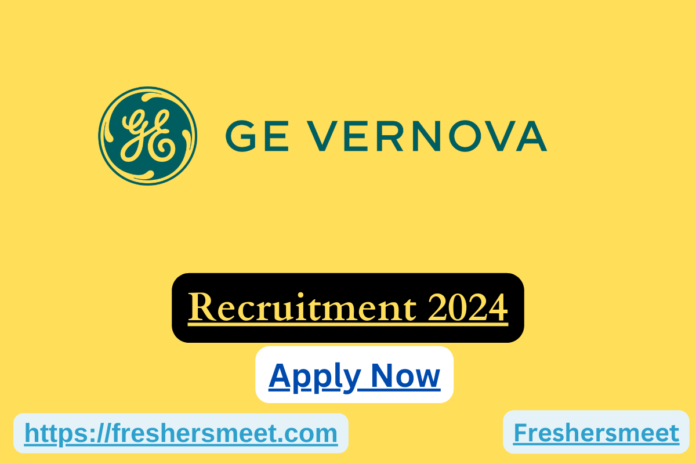 GE Vernova Careers Job Drive 2024