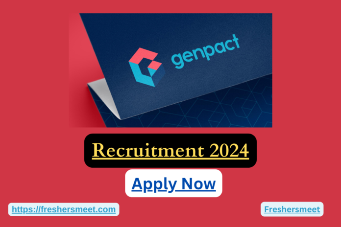 Genpact Freshers Job Recruitment Drive 2024