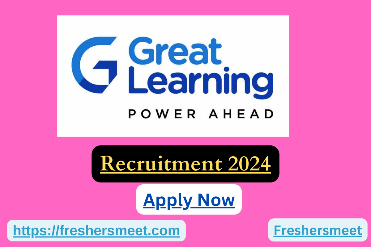 Great Learning Internship Drive 2024 : Recruiting Freshers As ...