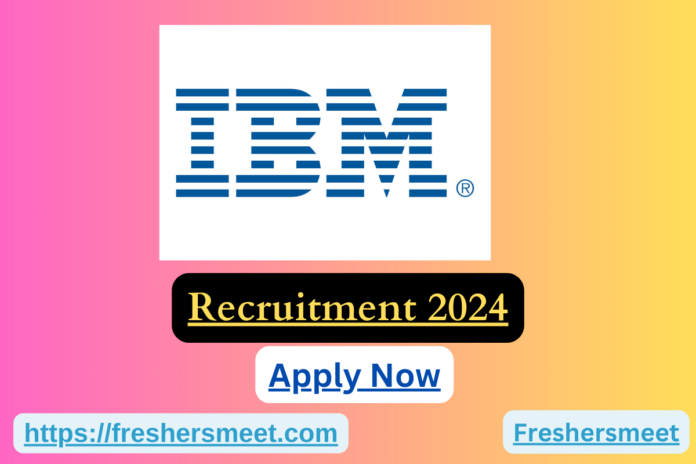 IBM Freshers Job 2024
