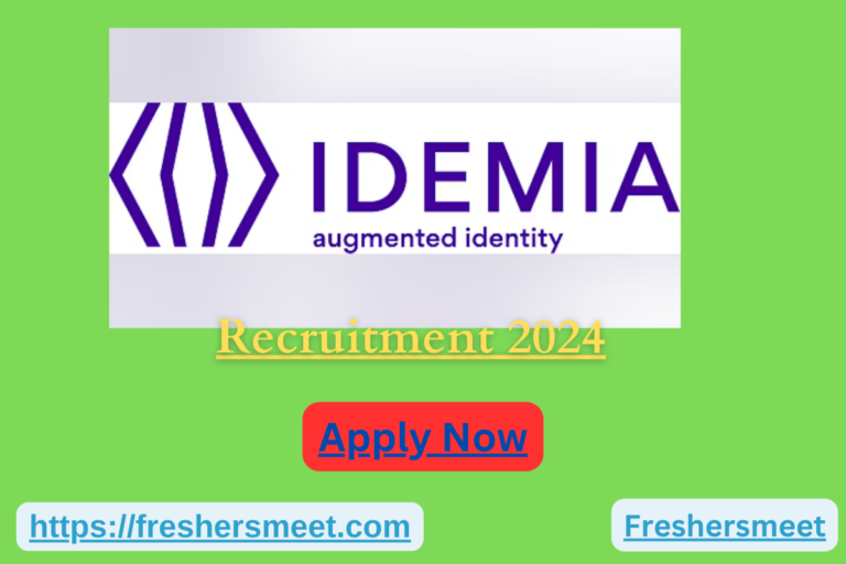 IDEMIA Job Placement 2024