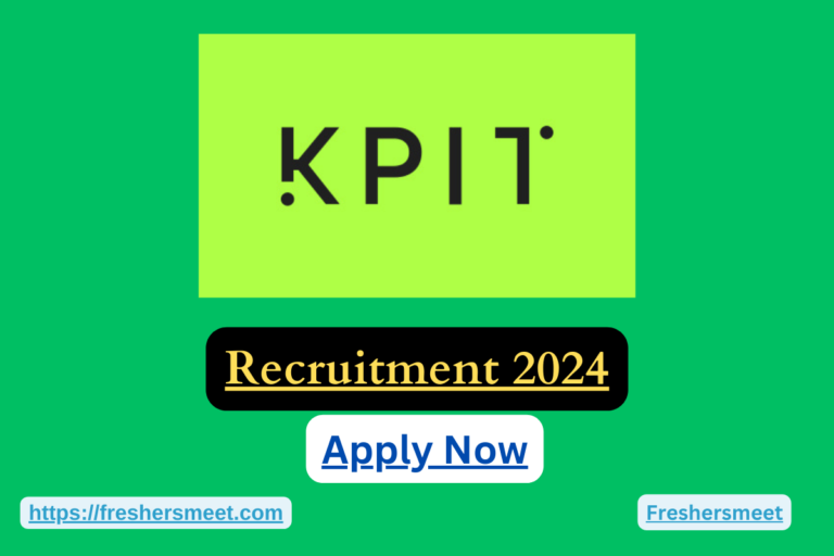 KPIT Freshers Job Recruitment Drive 2024