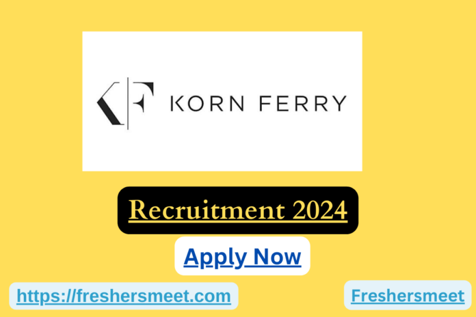 Korn Ferry Freshers Job Hiring 2024