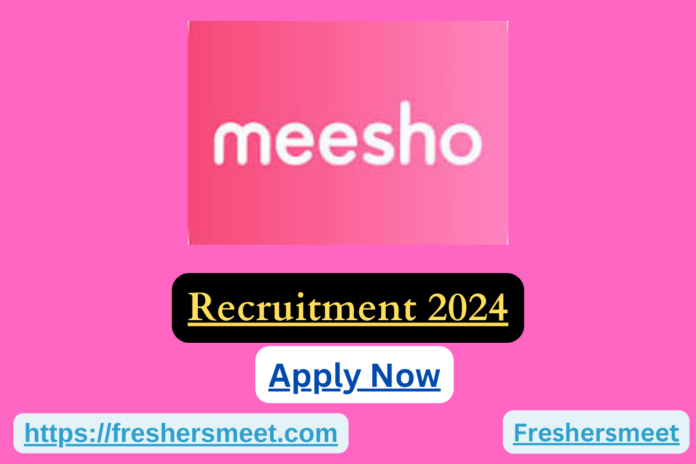 Meesho Freshers Job Interviews Drive 2024