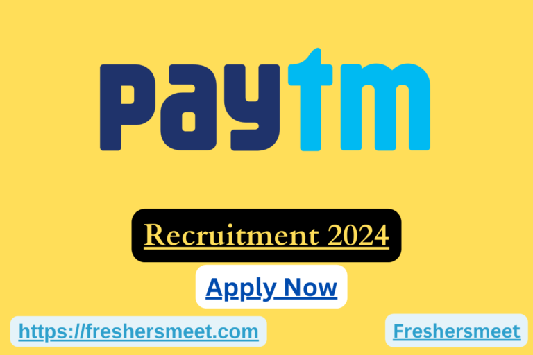 Paytm Off Campus Recruitment Drive 2024