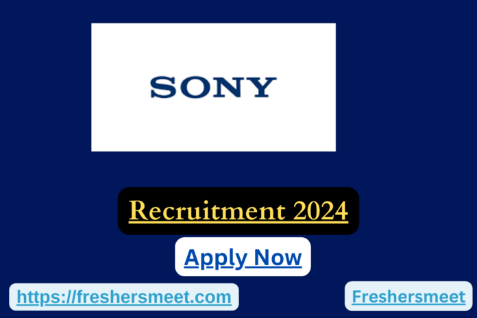 SONY Internship Drive 2024