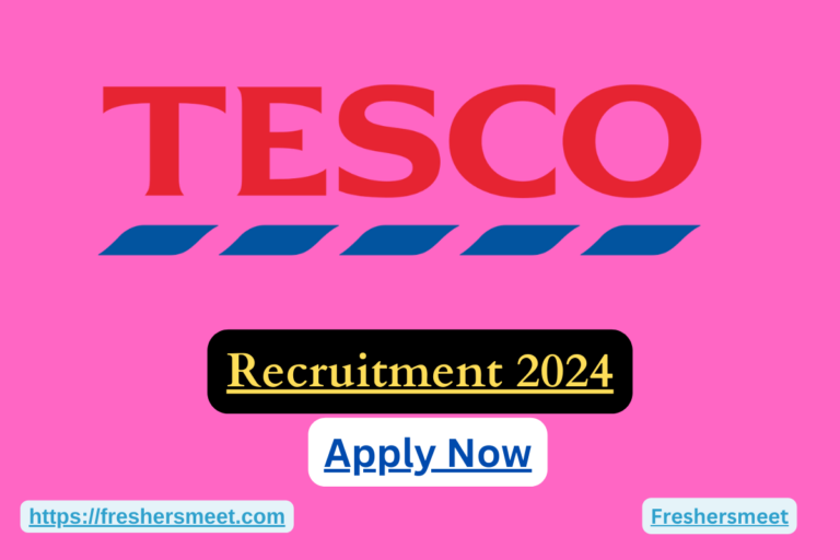 Tesco Freshers Job Registration Drive 2024