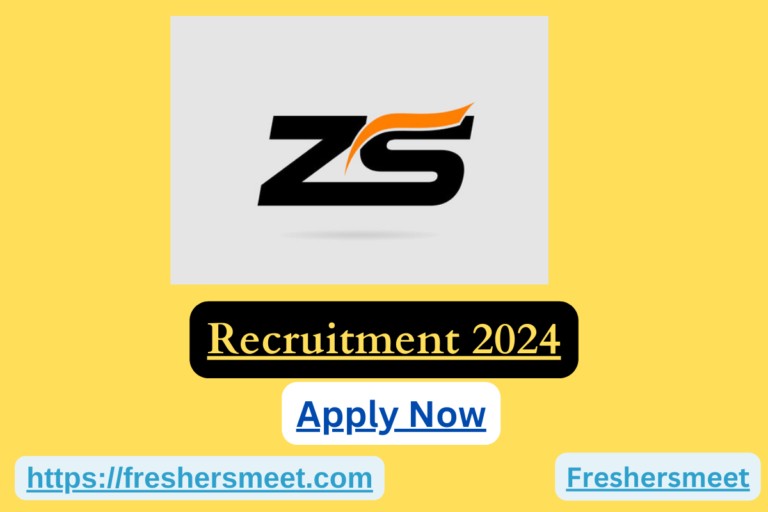 ZS Freshers Job Hiring Drive 2024