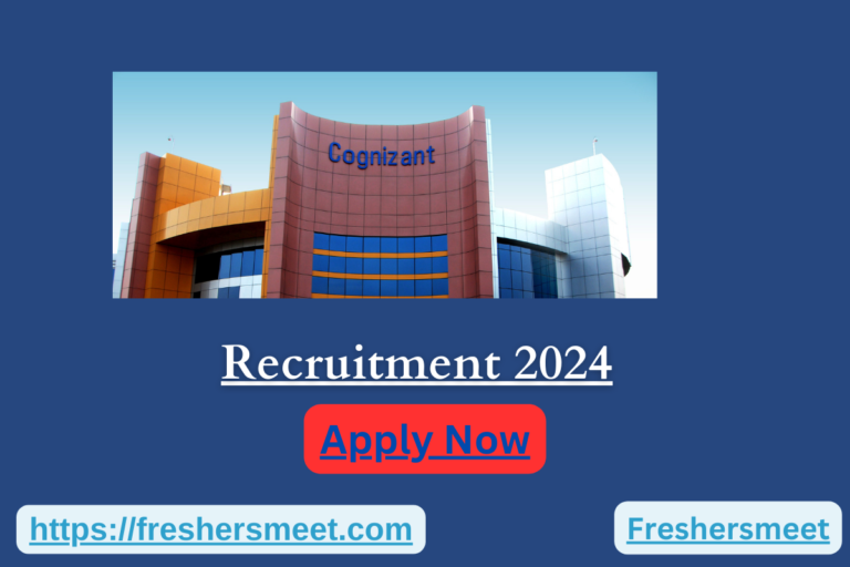 Cognizant Off Campus Recruitment 2024