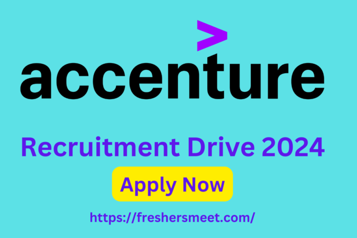 Accenture Freshers Jobs Drive 2024