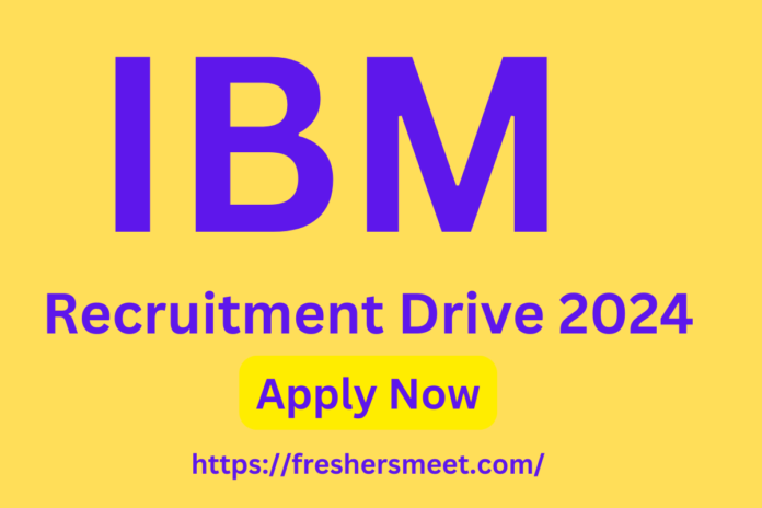 IBM Recruitment Drive 2024