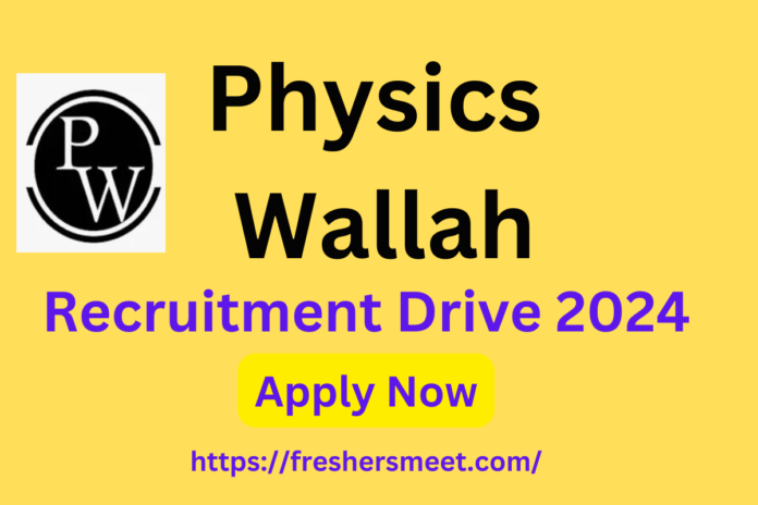 PhysicsWallah Internship Drive 2024