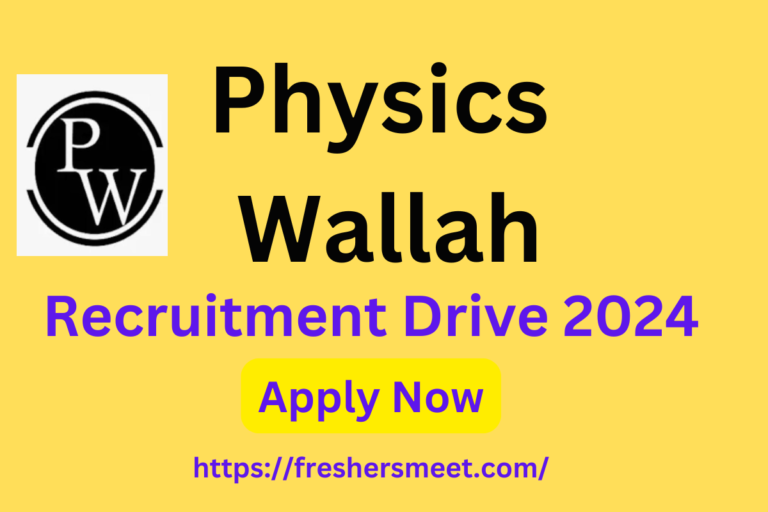 PhysicsWallah Internship Drive 2024